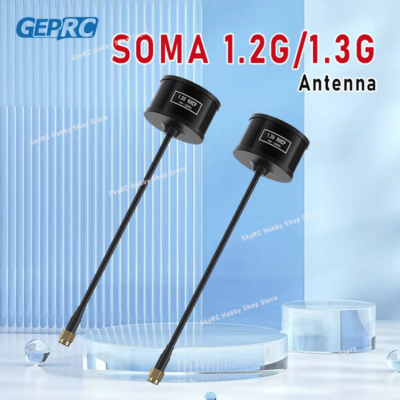 

GEPRC SOMA 1.2G/1.3G Antenna17CM Long Version Suitable RHCP SMA RC FPV Quadcopter Drone Freestyle 1260-1360MHz Accessories Parts
