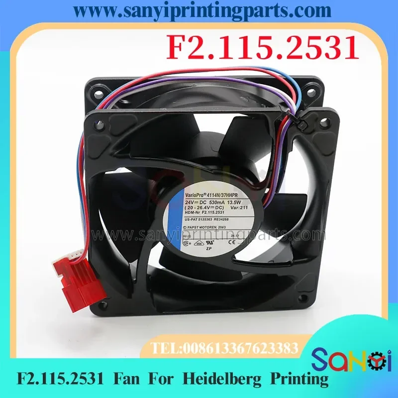 

Вентилятор лучшего качества F2.115.2531 для части печатной машины Heidelberg XL75 CD74