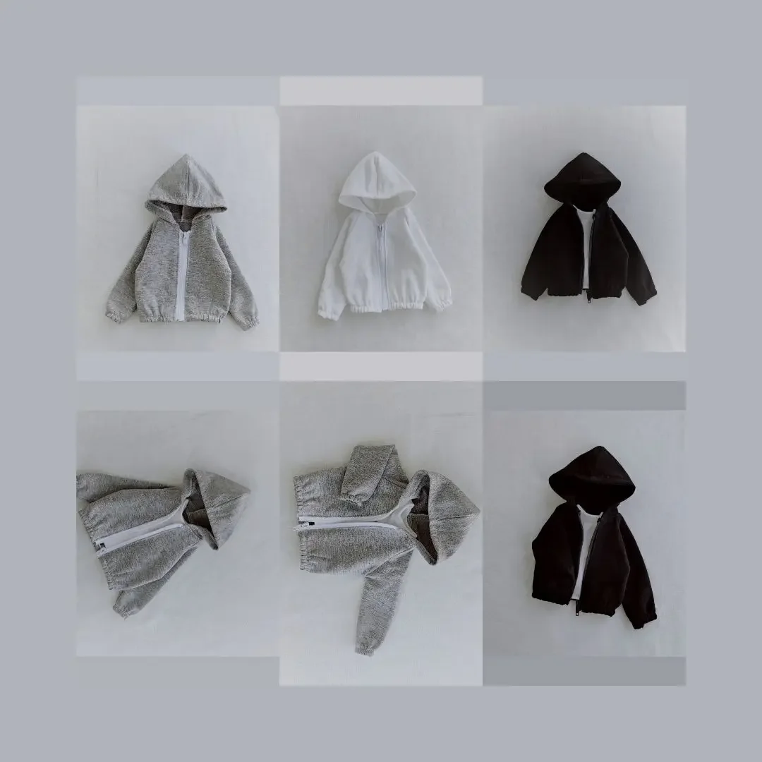 1/4 1/3 Doll\'s Clothes for 42-46cm,60cm,62cm,65-68cm Bjd Doll Hooded Jacket White/grey/black Coat Doll Accessories,no Doll