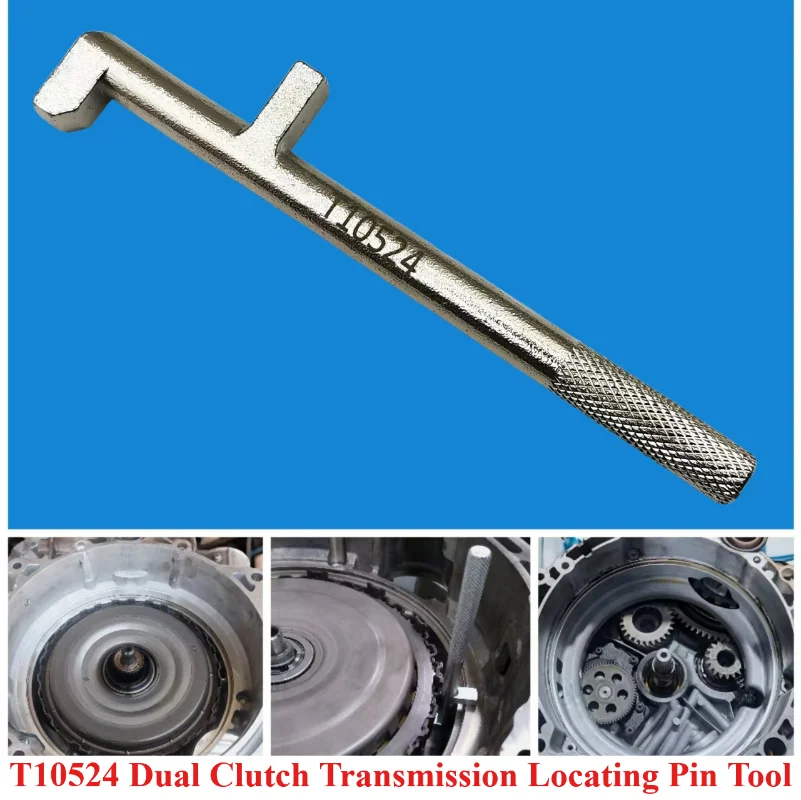 Fijador de transmisión T10524 apto para VW Audi (DSG-7) tipo húmedo 0BH velocidad DQ 380/81/500 herramienta de pasador de localización de transmisión de doble embrague