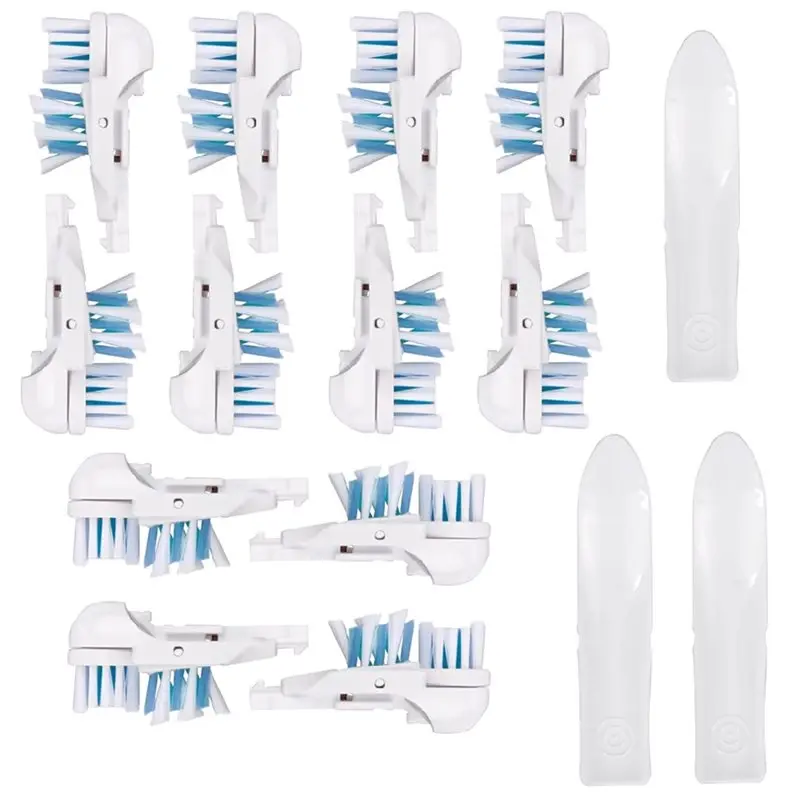 

AEB1-12 Electric Spin Toothbrush Heads Replacement Sensitive Dual Clean Rotating Sets Fit For Braun Oral B Cross Power 4732