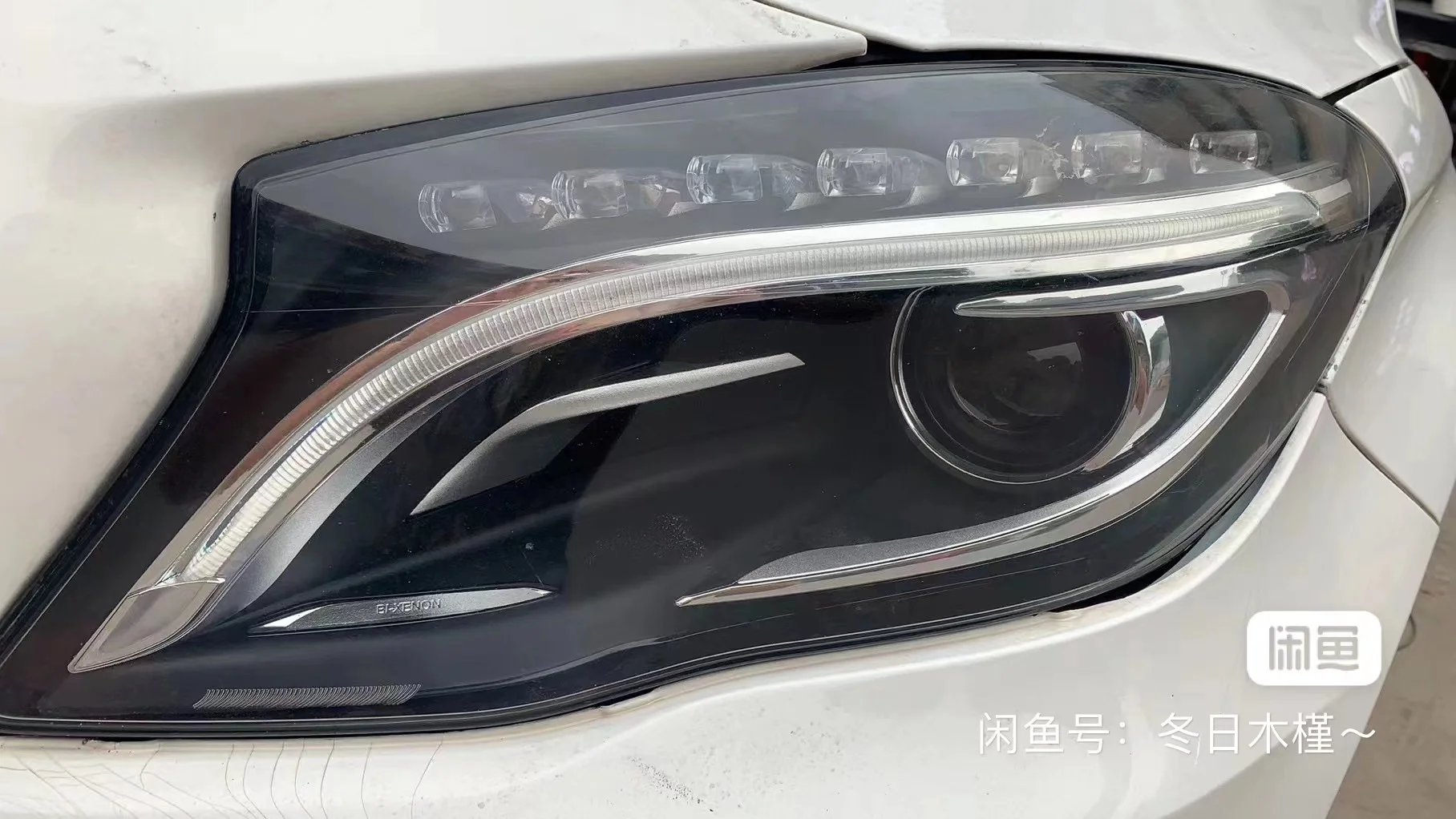 Suitable for Benz W156 Headlight  GLC GL200 Headlight assembly  Original headlight 16-19 Years