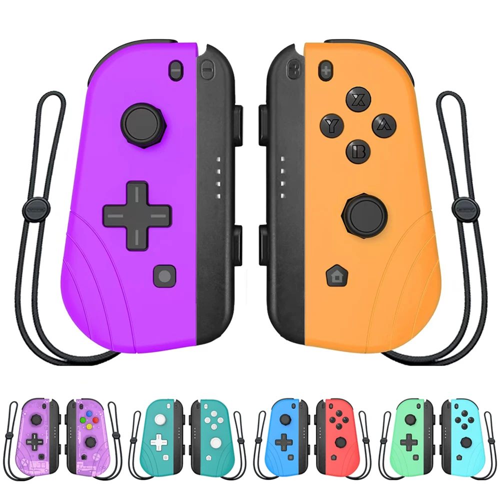 Joy Pad Joycons Controller For Nintendo Switch Joystick Wireless Bluetooth Gamepad L/R Console Turbo Vibration Wake Up