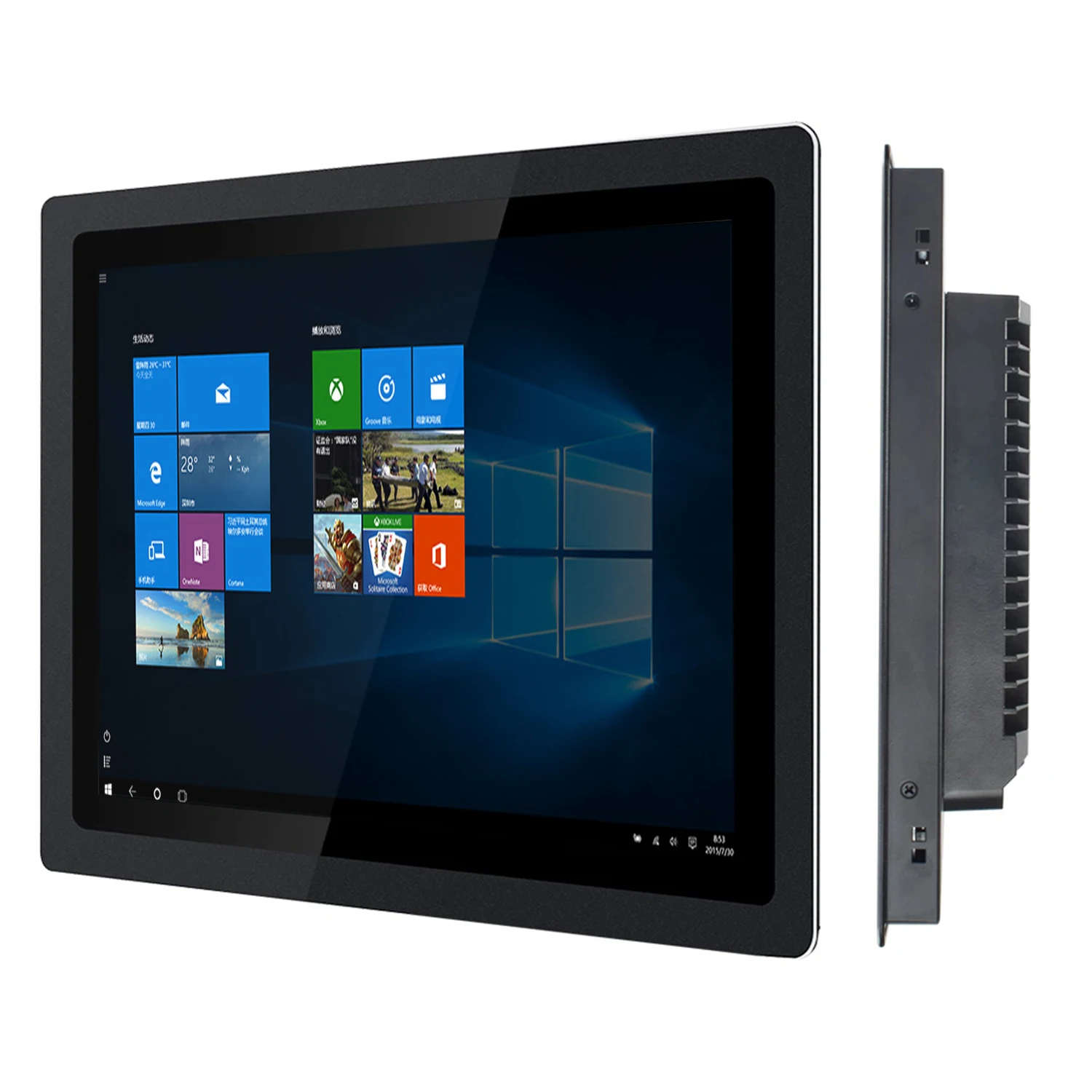 13.3 Inch industrial mini tablet pc all-in-one computer with capacitive touch screen panel pc wifi for win10 Pro 1366*768