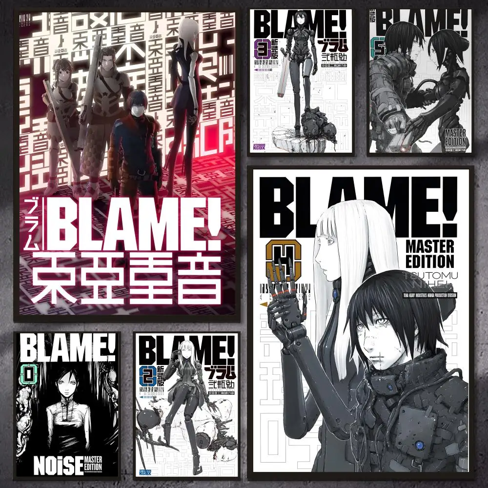 B-BLAMEs Comics Classic Poster Versatile HD Waterproof Wall 
