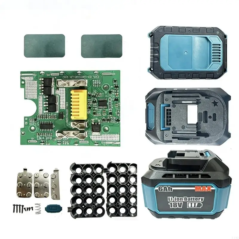 18V Highly Power Electric Tool Set With Double Side LED Lights For Enhances Visibilities In Dark Environment ABS PCB F19E