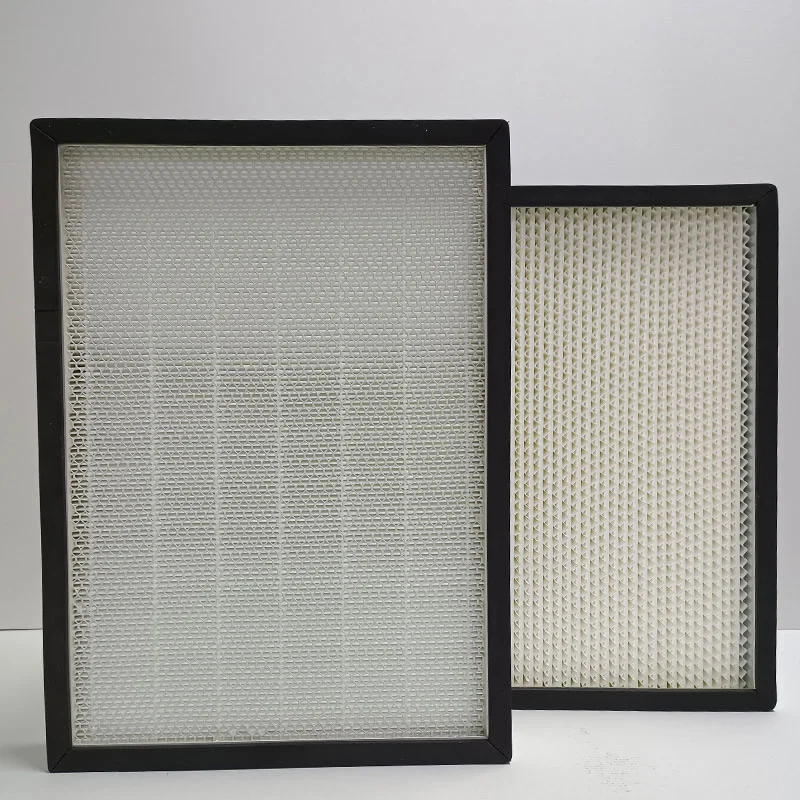 تخصيص H13 H14 منقي هواء لوحة محمولة فلتر الهواء فلتر HEPA مرشحات الهواء الصناعية الغبار #4