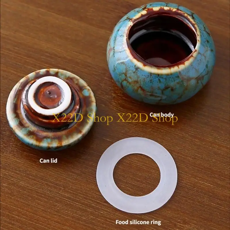 X22D Elegant Ceramic Memorial Urn Cremation Box For Loved Pet And Cherished Person Delicate Keepsakes Remembrances Gift