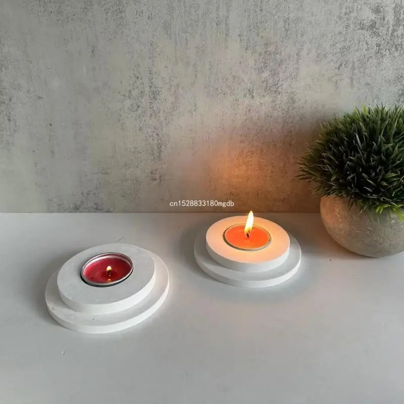 Ringlike oco casa castiçal moldes oco coração tealight titular moldes para tealight titular vela arte dropship