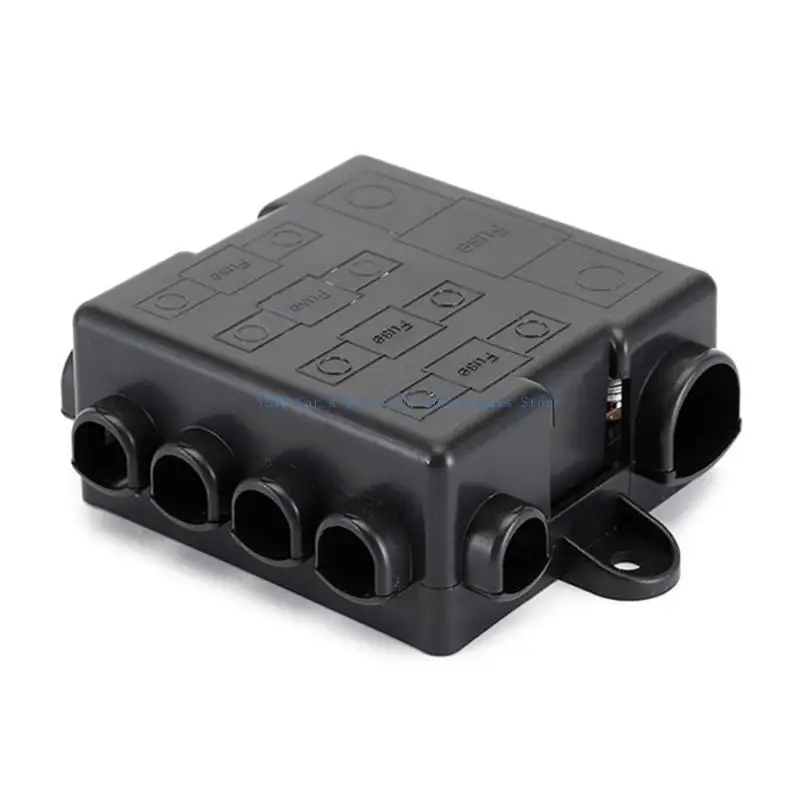 

L5BC 5 Way Multiple Circuit Power Distribution Fuses Box Suitable for Leisure and Marine Use Car And Boat Electrical Systems