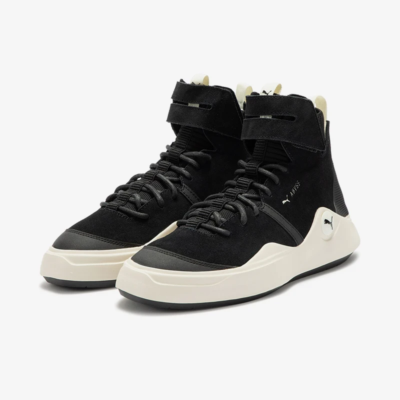 Puma Asli ABYSS SOLSTICE Sepatu Olahraga dan Santai Mid Top Tahan Aus Retro Pria dan Wanita 391903-01