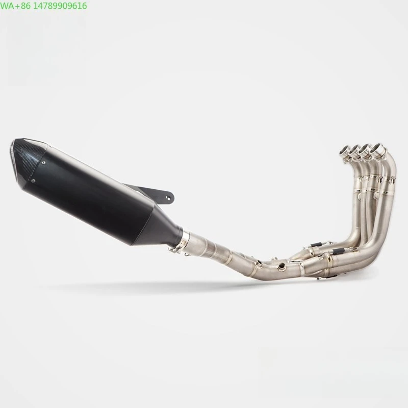 Full-Size Custom Motorcycle ExhaustRS Original For S1000RR/R Modified Big Dog Full Stainless Steel Titanium Alloy Exhaus