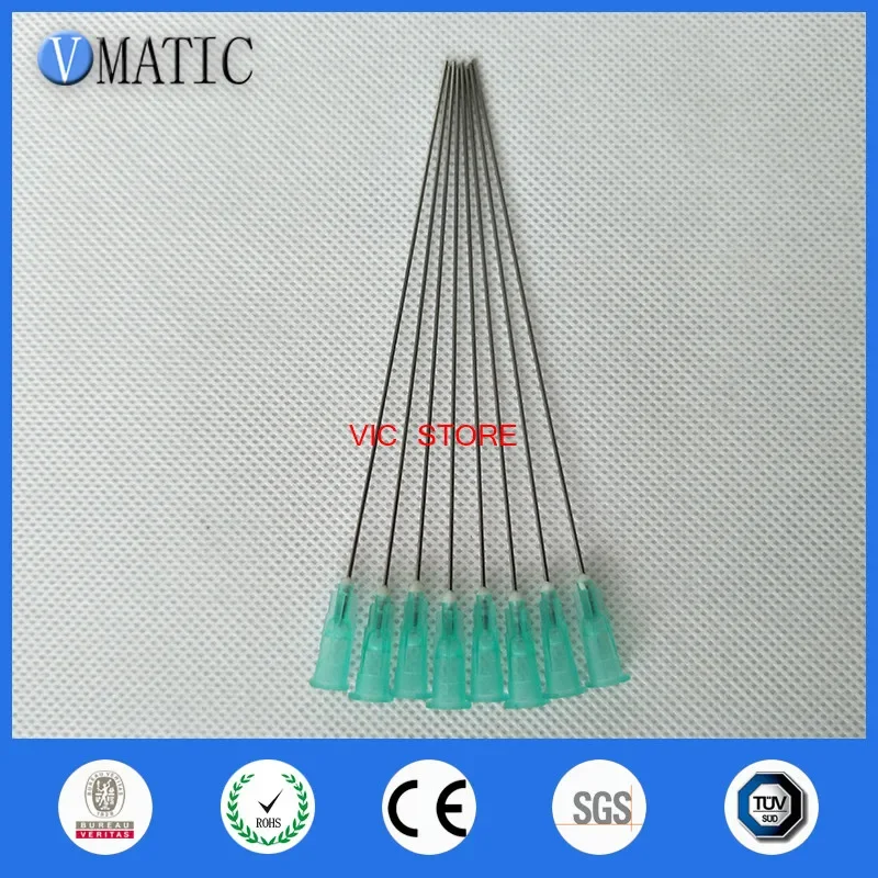 Free Ship 21G Blunt Tip Needle Fill 10cm Long For Liquid Dispenser Adhesive Glue Ink Refilling 100mm Length Dispensing Needles