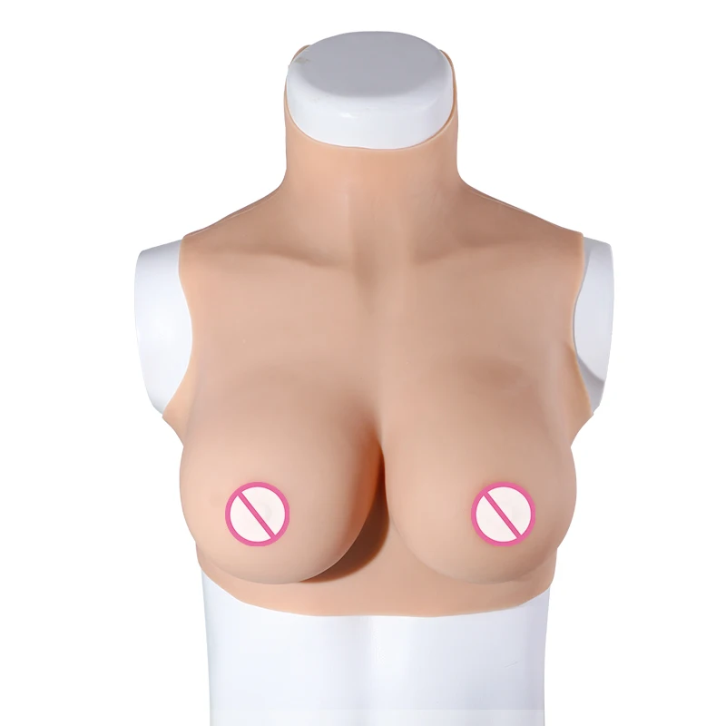 

Fake Silicone Breast Forms Half Body Huge Boobs Cosplay B/C/D/E/G Cup Transgender Drag Queen Shemale Crossdress for Men