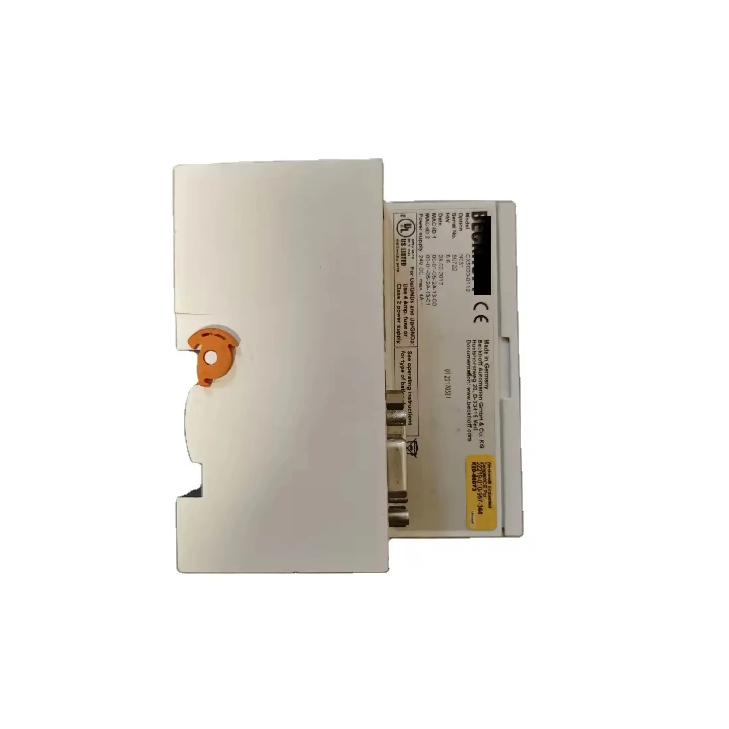 Рисунок 3 - CX5020-0112 Модуль ПЛК ЦП для BECKHOFF