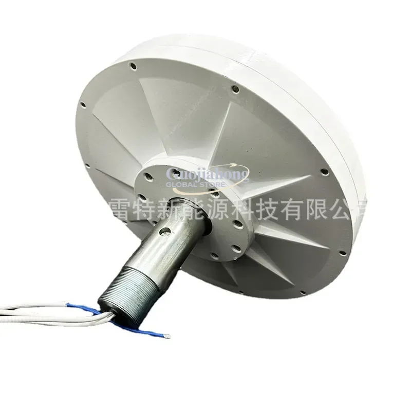 

2026 Hot 1KW350RPM Light Torque Three-Phase AC Rare Earth Permanent Magnet Motor for Vertical Axis Wind Turbine