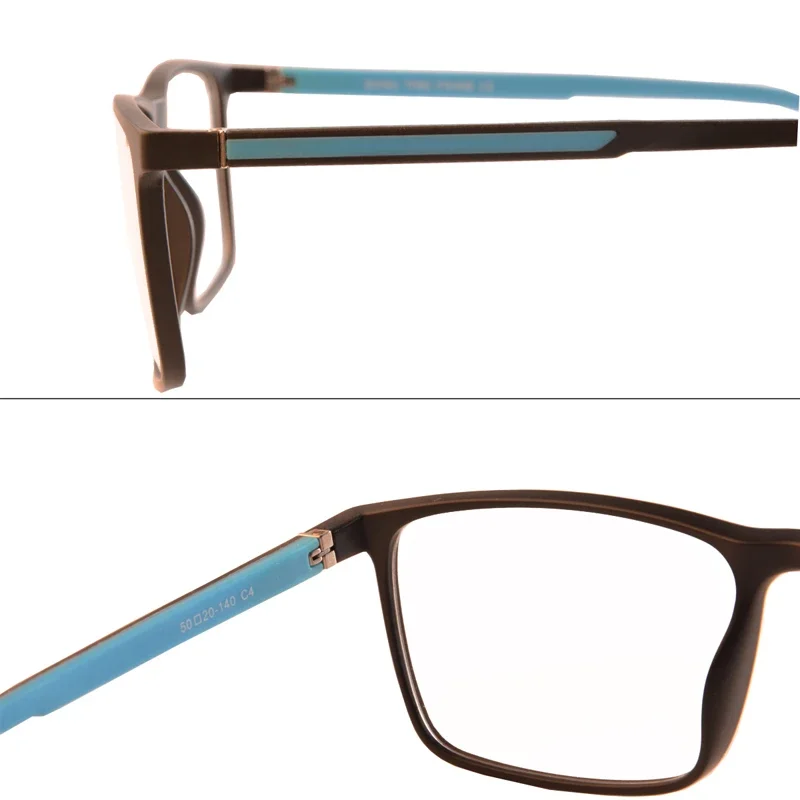 SHINU-Lunettes de lecture anti-blocage bleu pour hommes, lunettes progressives multifocales, cadre TR90, loupe à ressort orable personnalisée