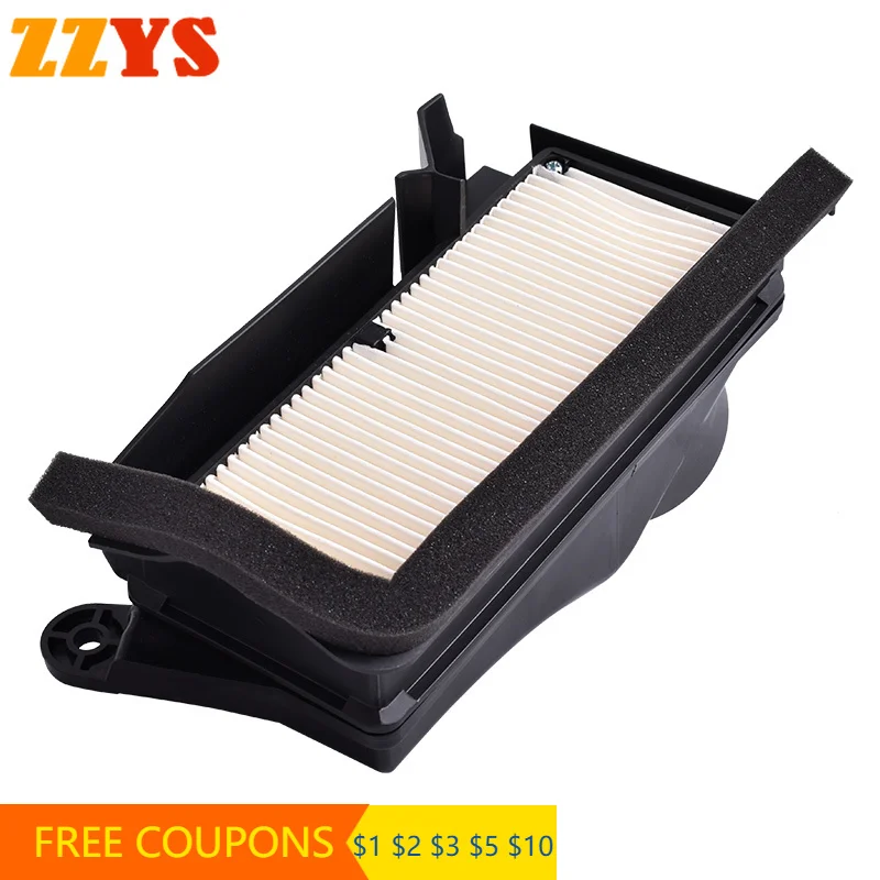 

Motorcycle Engine Intake Air Filter Cleaner For Yamaha TMAX560 TECH MAX Left Hand Side 2022-2024 2023 T-MAX560 T-MAX TMAX 560