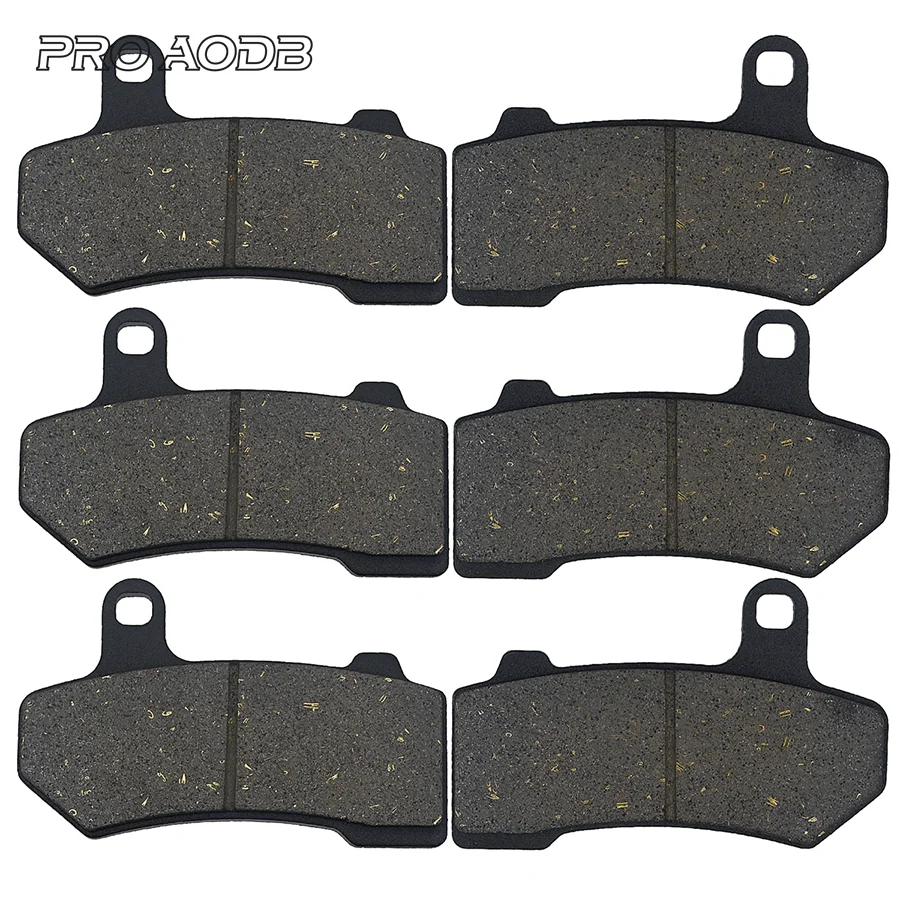 

Motorcycle Front and Rear Brake Pads For Harley V-Rod VRSCR Street Rod VRSCD Night VRSCAW VRSCDX VRSCX VRSCF VRSC FLHR Road King