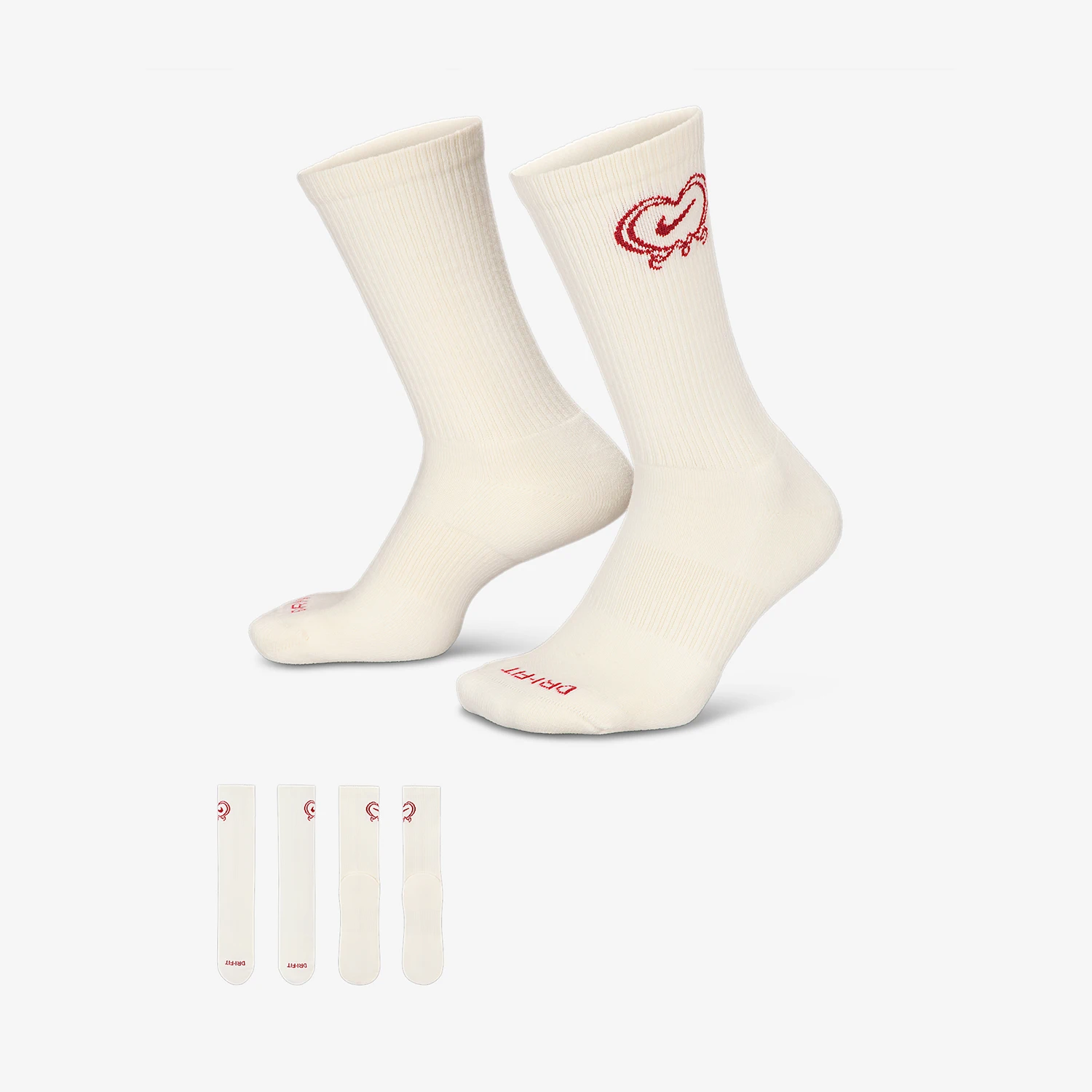 

Nike genuine Spring Men's and Women's Knitted Breathable Casual Sports Socks IH8626-133