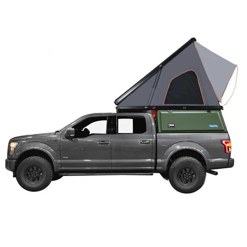 

Aluminum Alloy Triangle Outdoor Automatic Outdoor Camping Roof Top Tent Triangle Aluminum Suv Roof Car Tent Custom