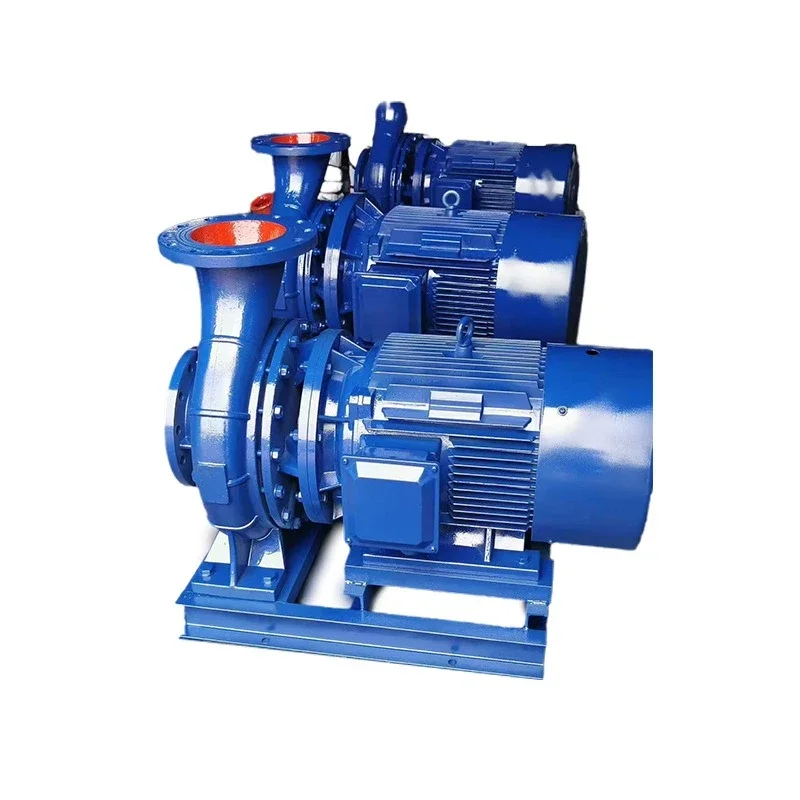 Horizontal pipeline centrifugal pump high temperature resistant hot and cold water circulation pump self-priming booster pump