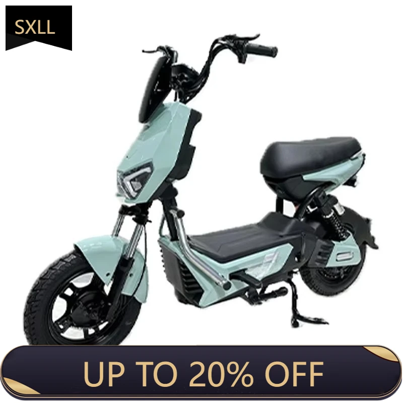 

SXLL 500W adult 2-wheel electric bicycle factory direct sales electric scooter classic design with lead-acid battery