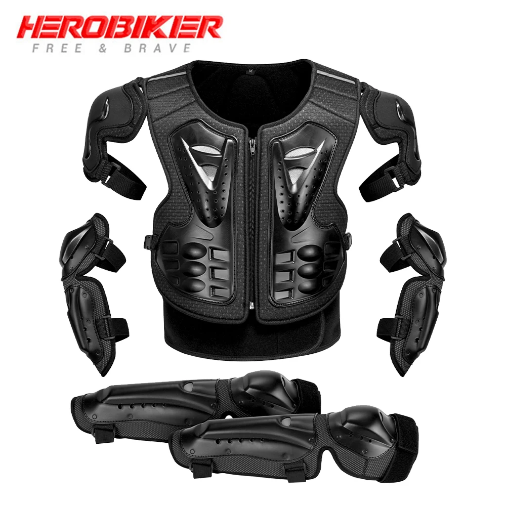 

Motorcycle Protective Gear Off-road Motorcycle Riding Armor Chest And Back Protection Off-road Riding Knee And Elbow Protection