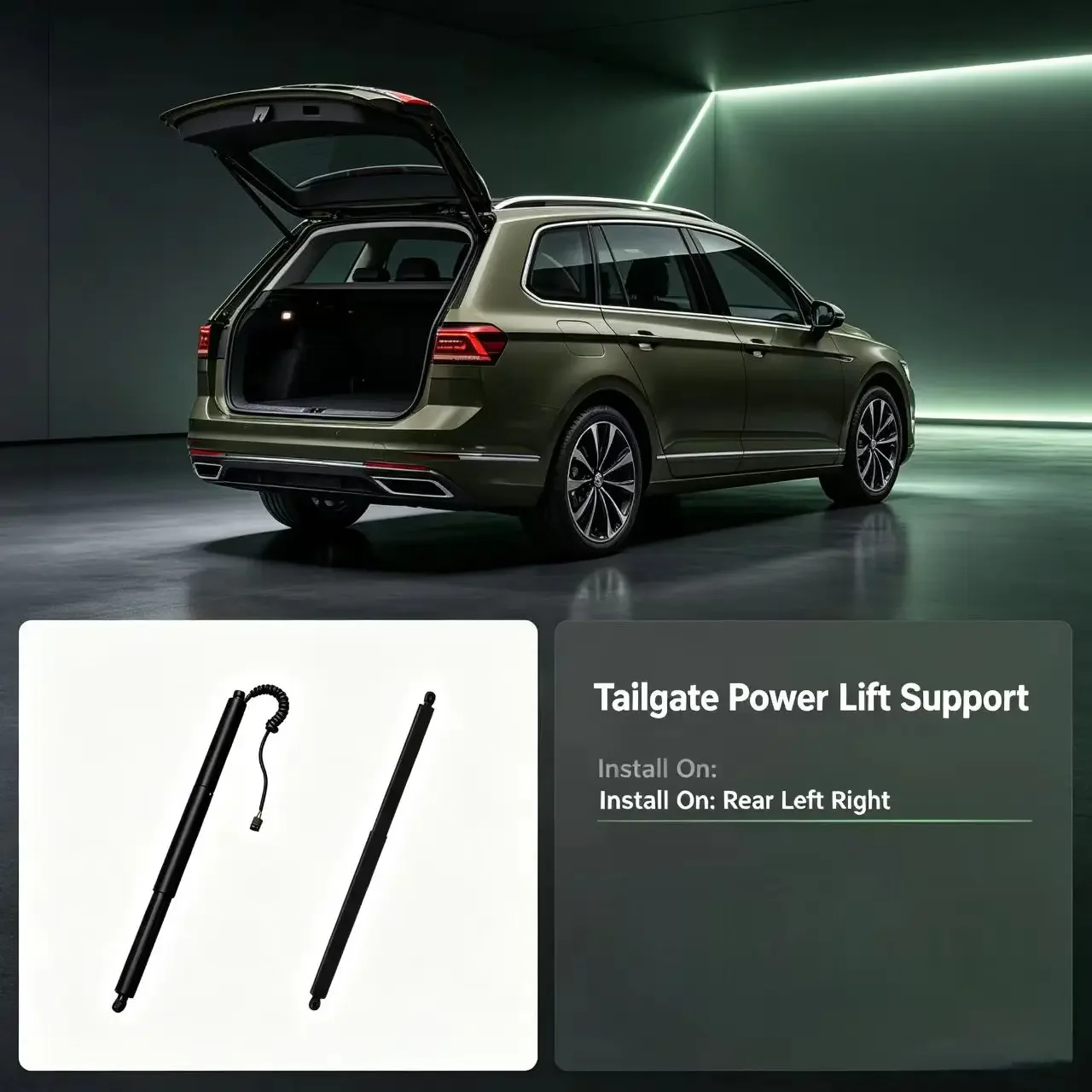 Electric Boot Struts For 2019- Volkswagen Passat B8 Power Liftgate Support Power Tailgate Gas Strut 3G9827851G 3G9827552