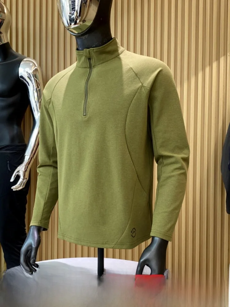 Functional Wind Micro-Pore Structure Moisture Wicking Long Sleeve Outdoor Unisex Base Shirt Quick Dry Trendy City Commute Series