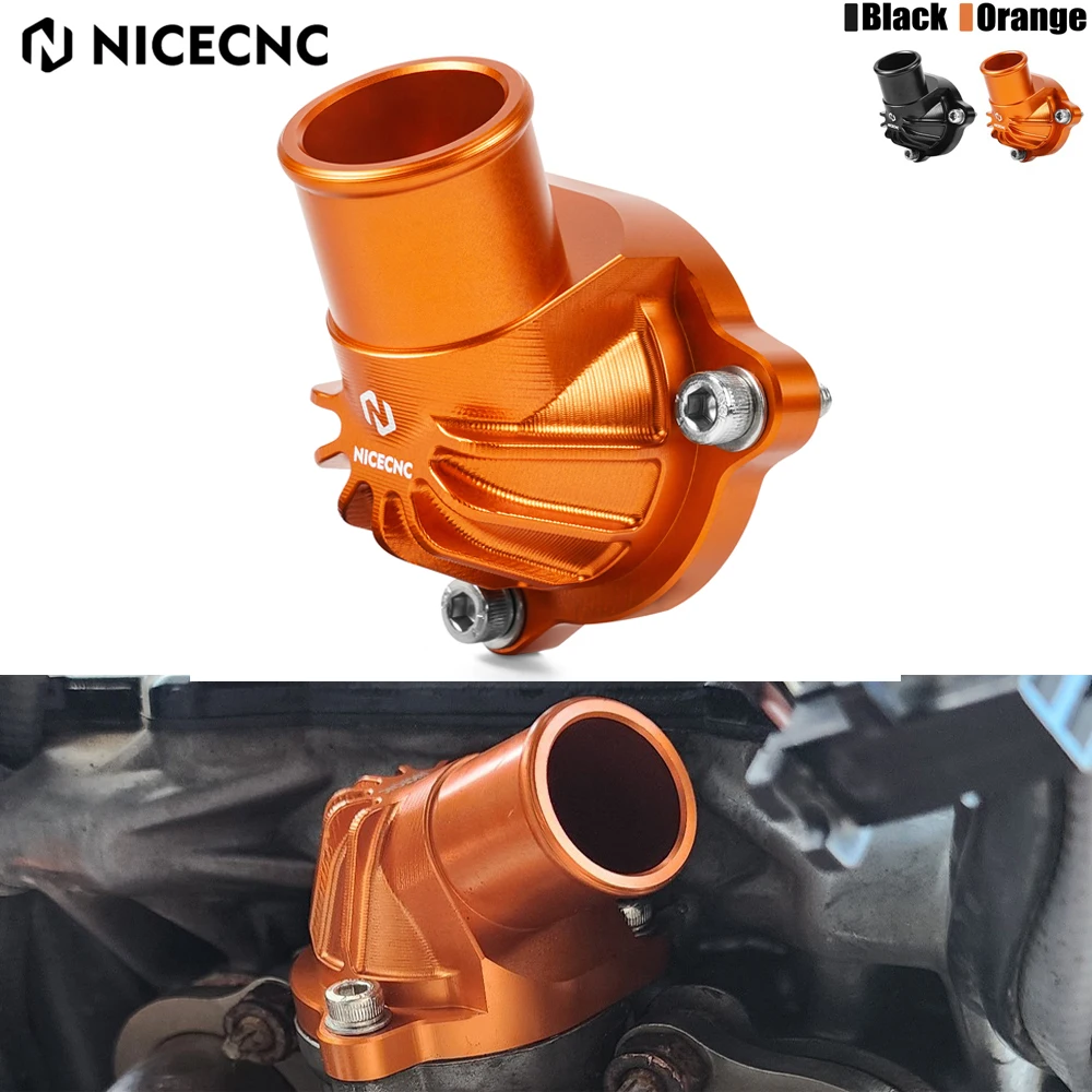 Para KTM 790 890 Duke Adventure/R 2018-2024 cubierta de carcasa de termostato conexión de tubería de agua Husqvarna Norden 901 2022 2023 2024