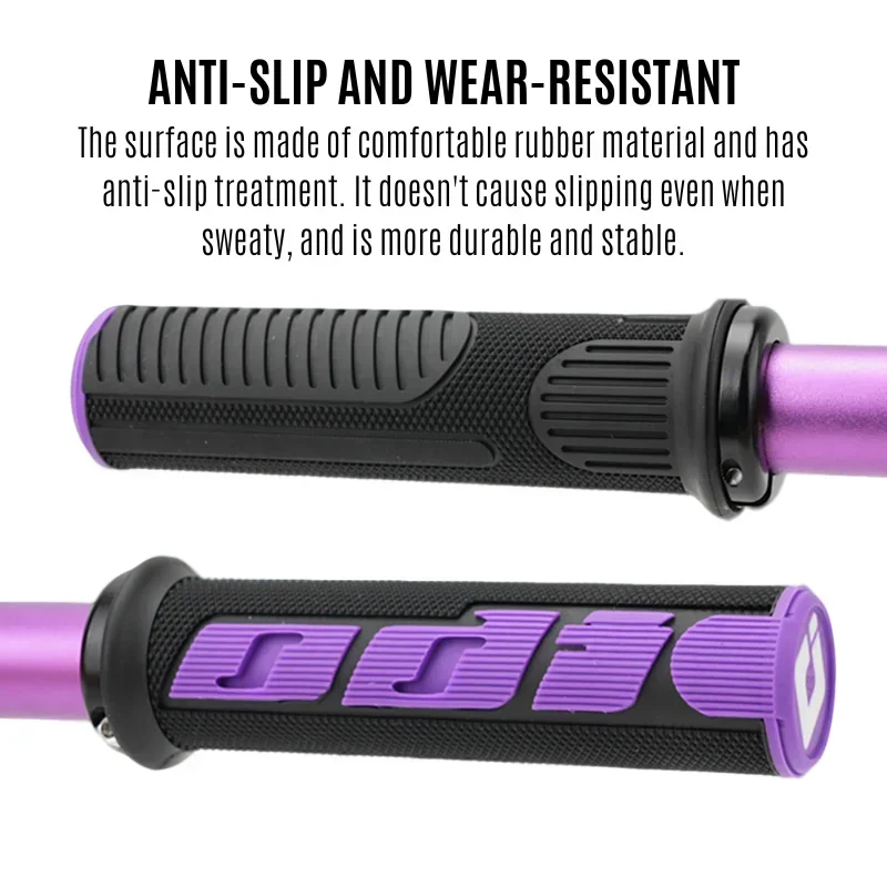 Odi Bicycle Grips Mtb Cuff Lock-On Bike Handlebar Grip Anti-Slip Shockproof Bar Covers Mountain Bike Fold Bmx Dh Cycling Grips