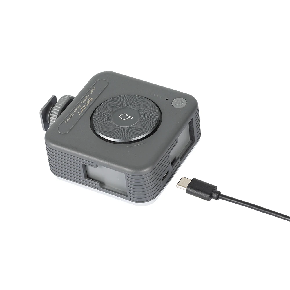 SmallRig P96 Mini Video LED Light 2700-6500k CRI 95 Portable Built-in Lithium Battery Type-C Port Multiple Mounting Ways Lamp