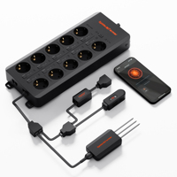 2024 Spider Farmer Genius Grow System AC10 Power Strip Kits App-Based Smart Strip for Hydroponics Indoor Veg Flower Plants