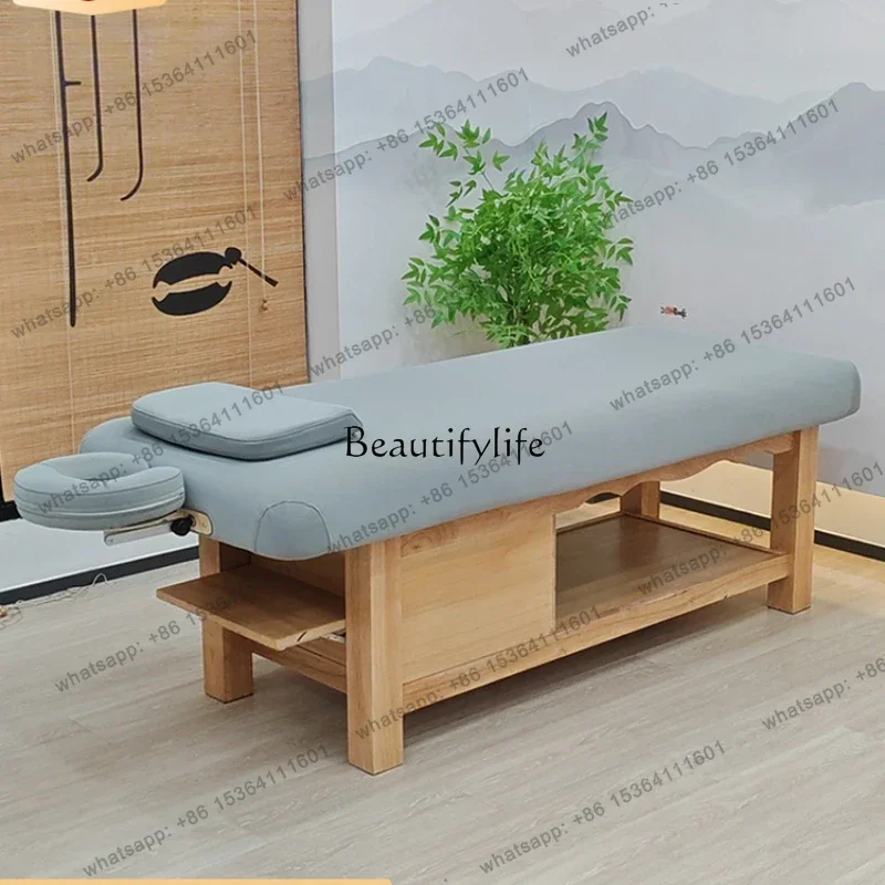 

jj4 Facial Bed Full Body Spa Massage Physiotherapy Stepping Back Essential Oil Massage Bed