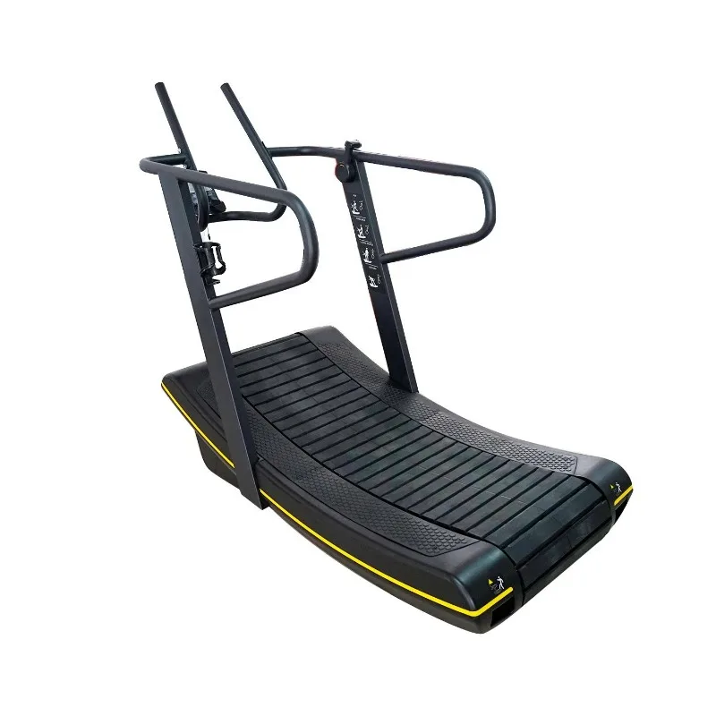Air Runner Non-motorized Unpowered Curved Treadmill Commercial Manual Treadmill