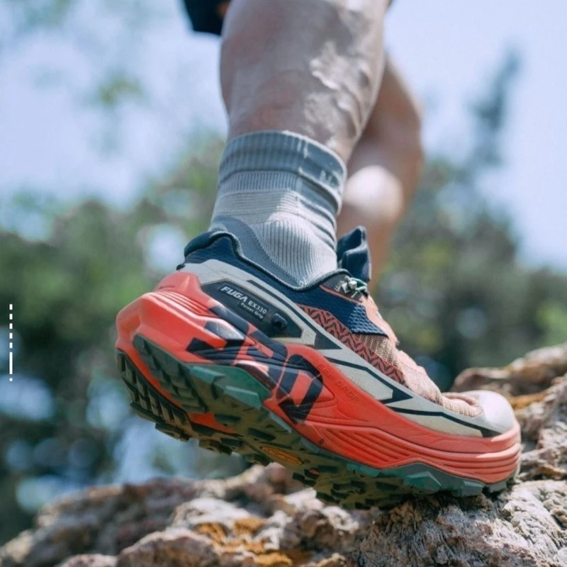 2026 New Trend Athletic Shoes For Walking Anti-Slip Men Running Sneaker Lacing Men Trail Running Shoes Unisex Outdoor Sport shoe
