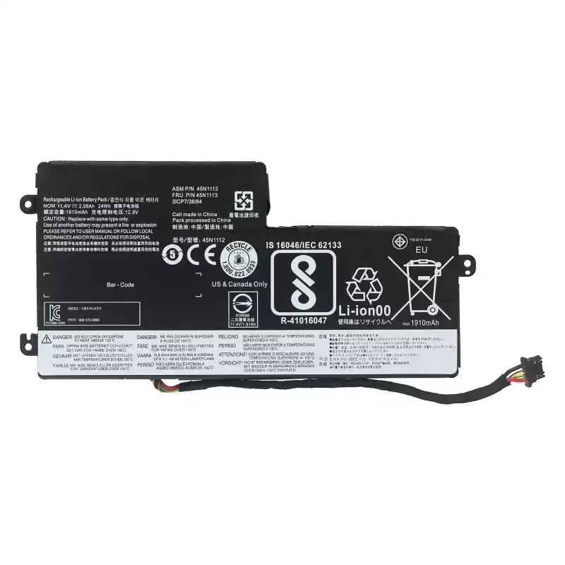 

Новая батарея для Lenovo ThinkPad X240 X240S X230S X250 X260 X270 T450 L450S T440 T440S T450S X240 L450 45N1110 45N1111 45N1112