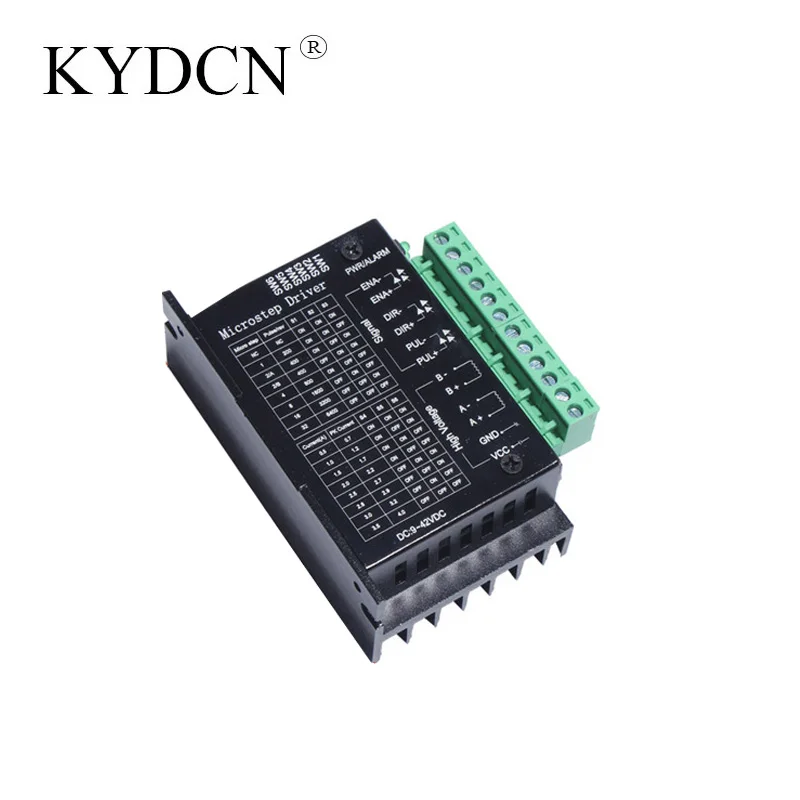 

Stepper Motor Driver TB6600 32 subdivision 4.0A DC9-42V 1 Axis Stepping Motor CNC Engraving Machine