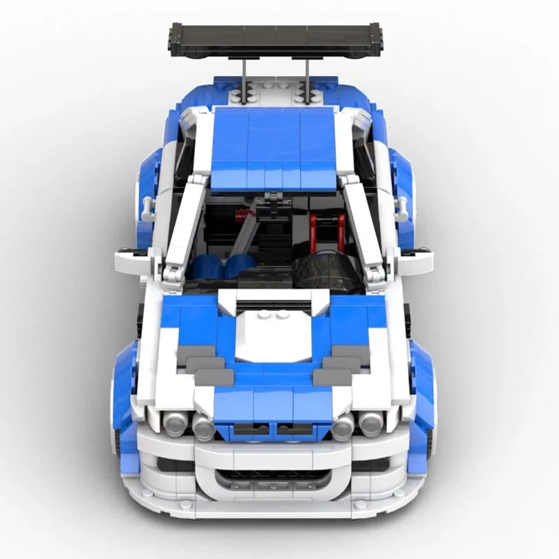 New E46 M3 GTR Need for Speed MOST WANTED Supercar Racers Vehicles MOC-140344 Building Blocks Bricks Toy Kids Boy Birthday Gifts