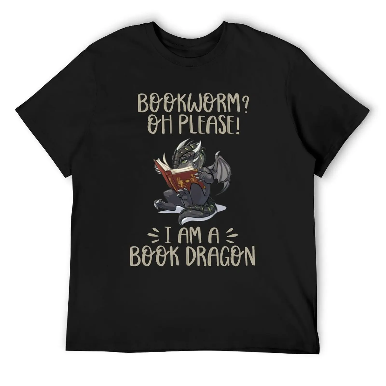 

Book Bookworm I'M A Book Dragon T-Shirt topping funny costumes cute tops men clothes
