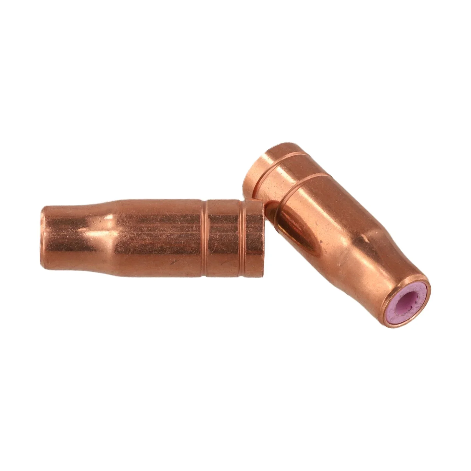 2 Pcs MIGMAG Welding Nozzles For Gas For Burners 1415150 Compatible With 14/15 AK 15 MB 15 Welding Torches Copper Pottery
