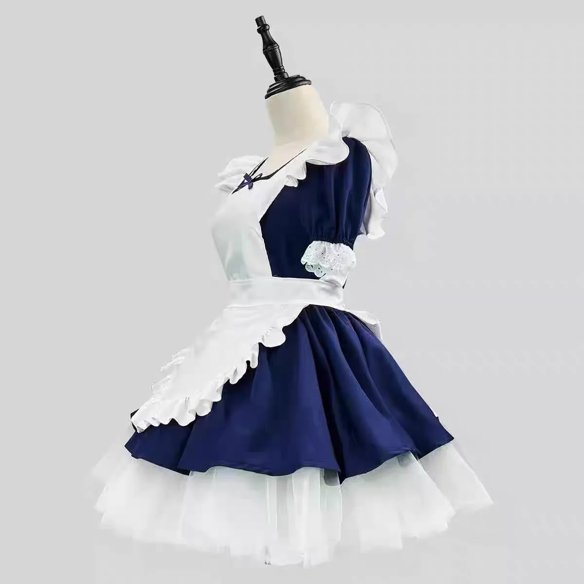 BJD Doll Baby Clothes Silicone Doll Clothing 100-170cm Angel Maid Two-dimensional Animation Clothes Alice Jk Uniform
