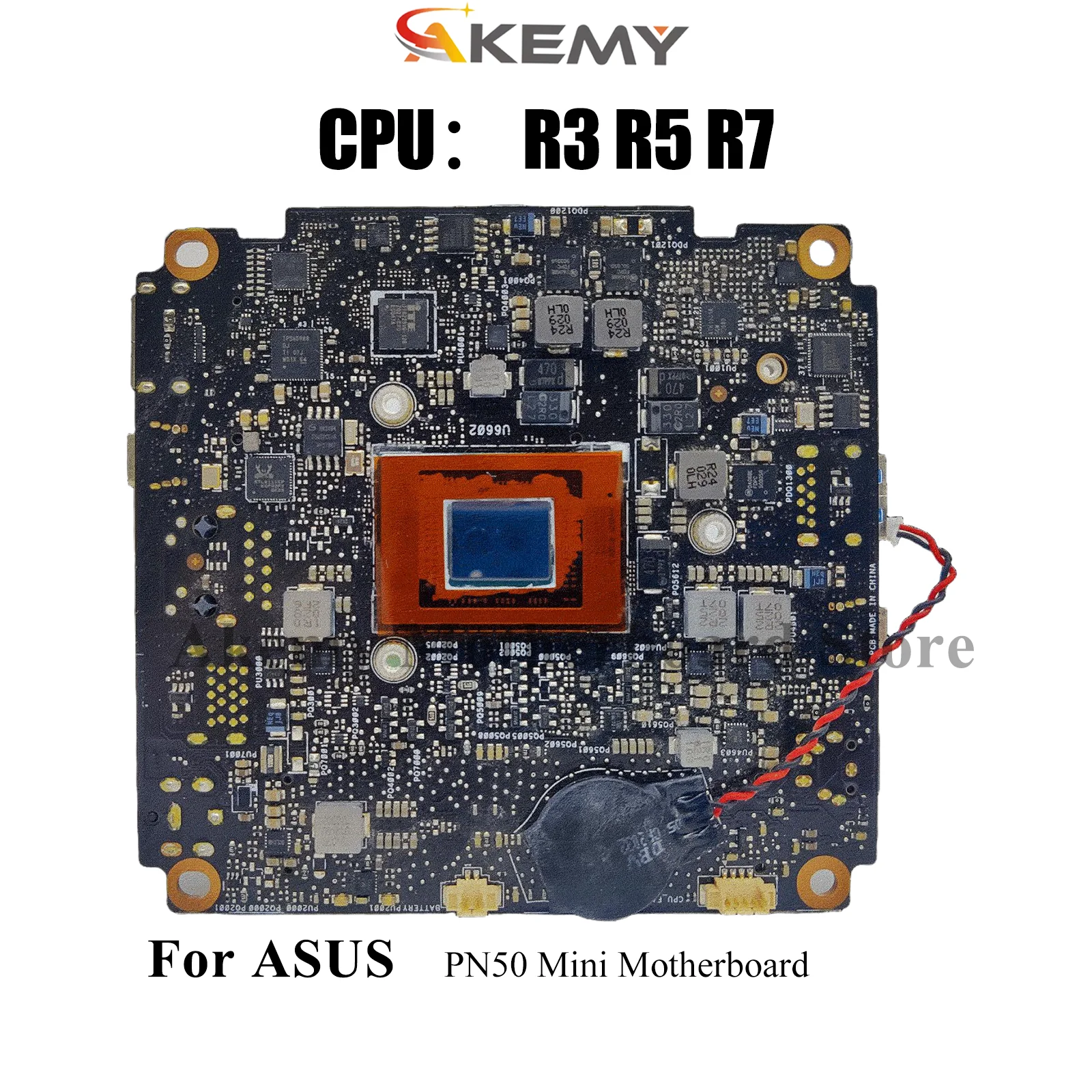 

PN50 Laptop Motherboard For ASUS Mini PC PN50 PN50 Notebook Mainboard With R3 R5 R7 CPU 100% tests OK fast shipping High quality