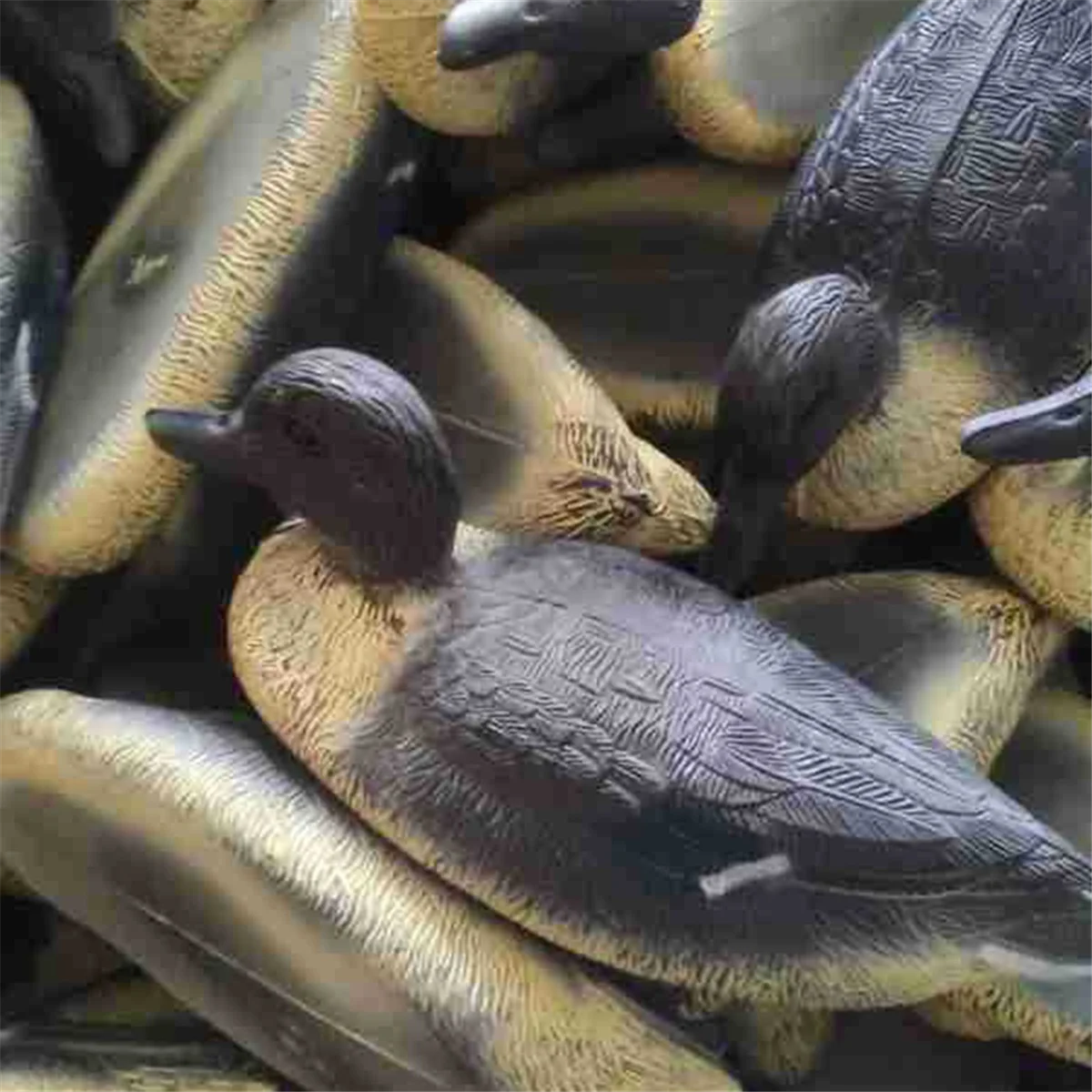 AA85 4Pcs Simulated Duck Outdoor Garden Courtyard Decoration Float on the Water Hunting Decoy Realistic Bird No Base