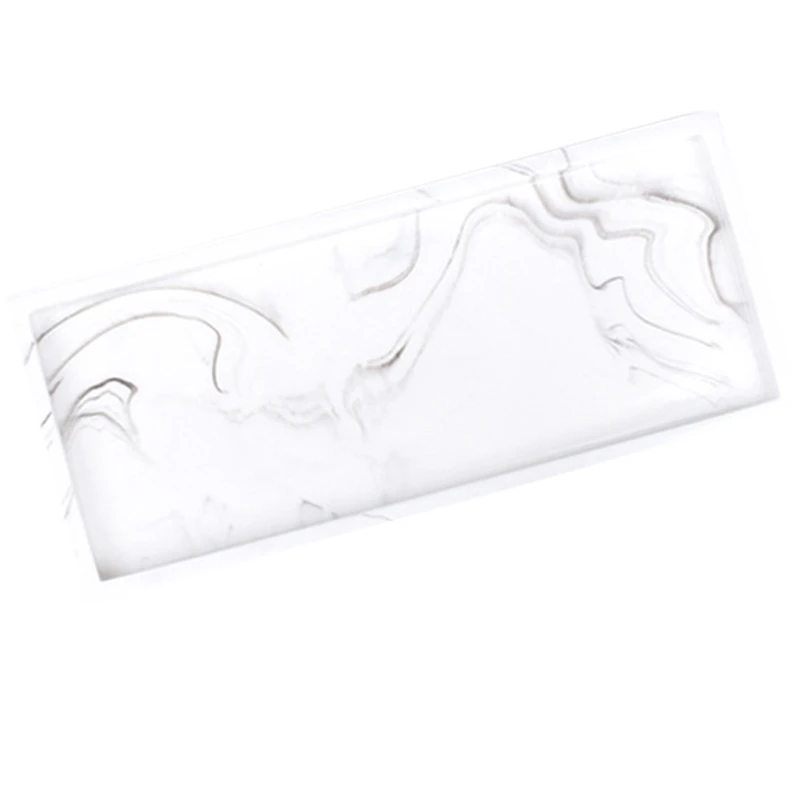 

Marbled Storage Tray Resin Jewelry Display Plate Cosmetic Organizer Rectangle Home Restaurant Hotel Serving