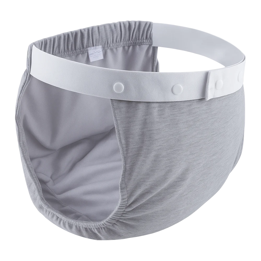 AIO قابل للتعديل وسهل الارتداء حفاضات الكبار قابل للغسل القطن سلس البول القماش حفاضات المسنين حفاضات مانعة للتسرب الملابس الداخلية #5