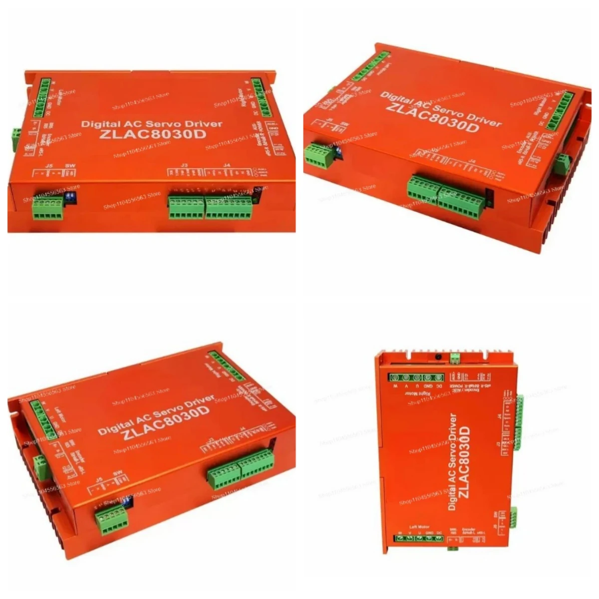 Dual-Channel CANopen Servo Wheel Hub Motor Driver ZLAC8030D for Robotics