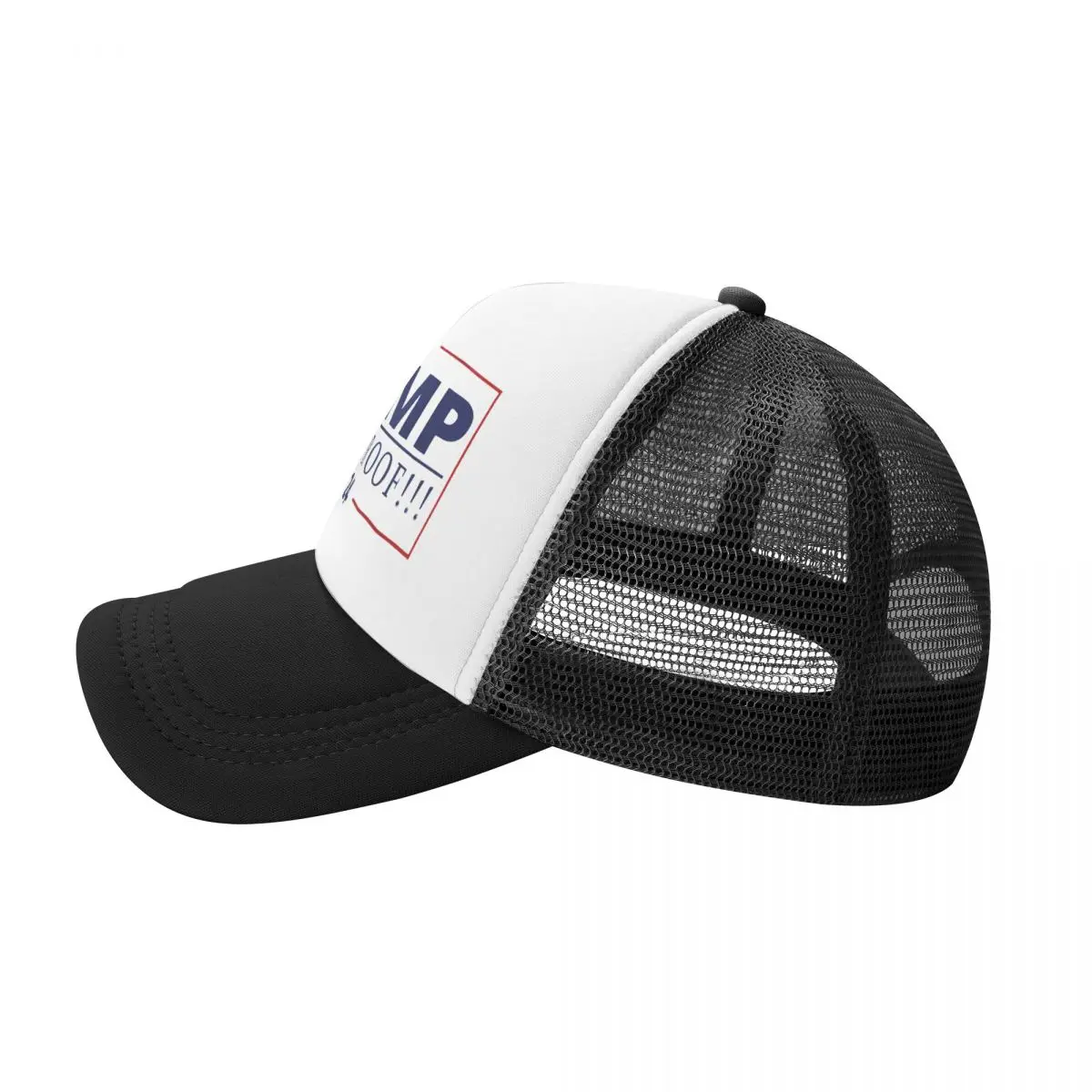 Trump Bulletproof 2024 Foam Mesh Trucker Hat Fashion Shooting Summer Cooling Mesh-back Baseball Cap Adjustbale