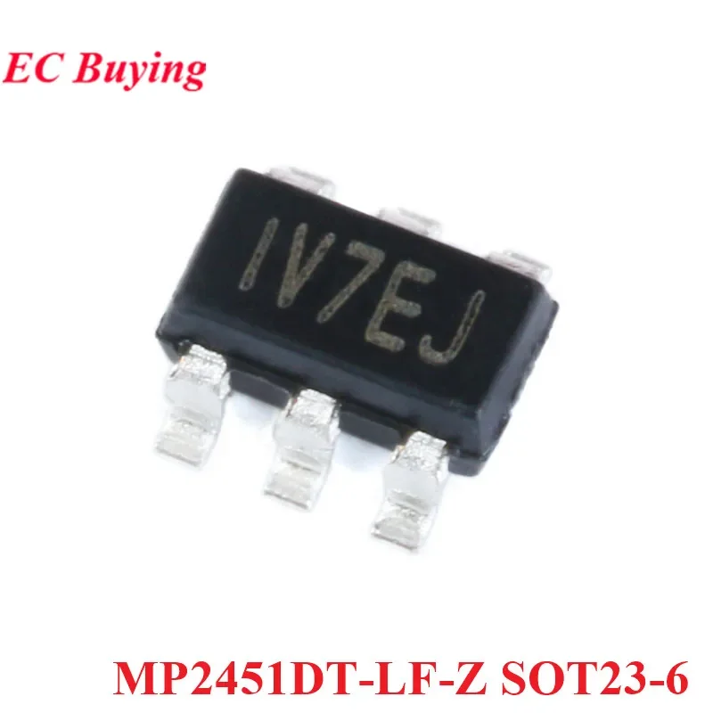 10 uds/5 piezas MP2451DT-LF-Z MP2451DT MP2451 1V7EJ SOT23-6 convertidor reductor DC-DC Chip IC nuevo Original